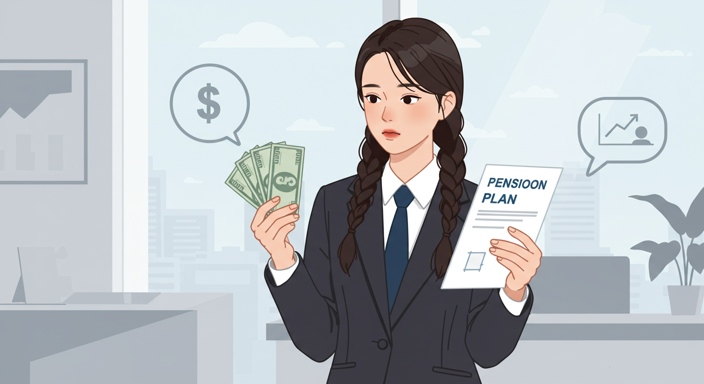 연금 수령, 퇴직금 세금