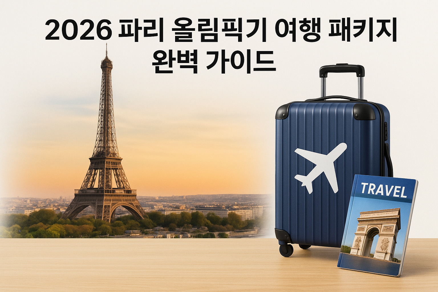 2026 파리 올림픽 여행 패키지 완벽 가이드: 꿈의 경기 관람부터 시내투어까지 관련 이미지