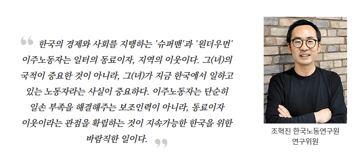 이주노동자 현실과 변화 방향(인권, 제도, 교육)