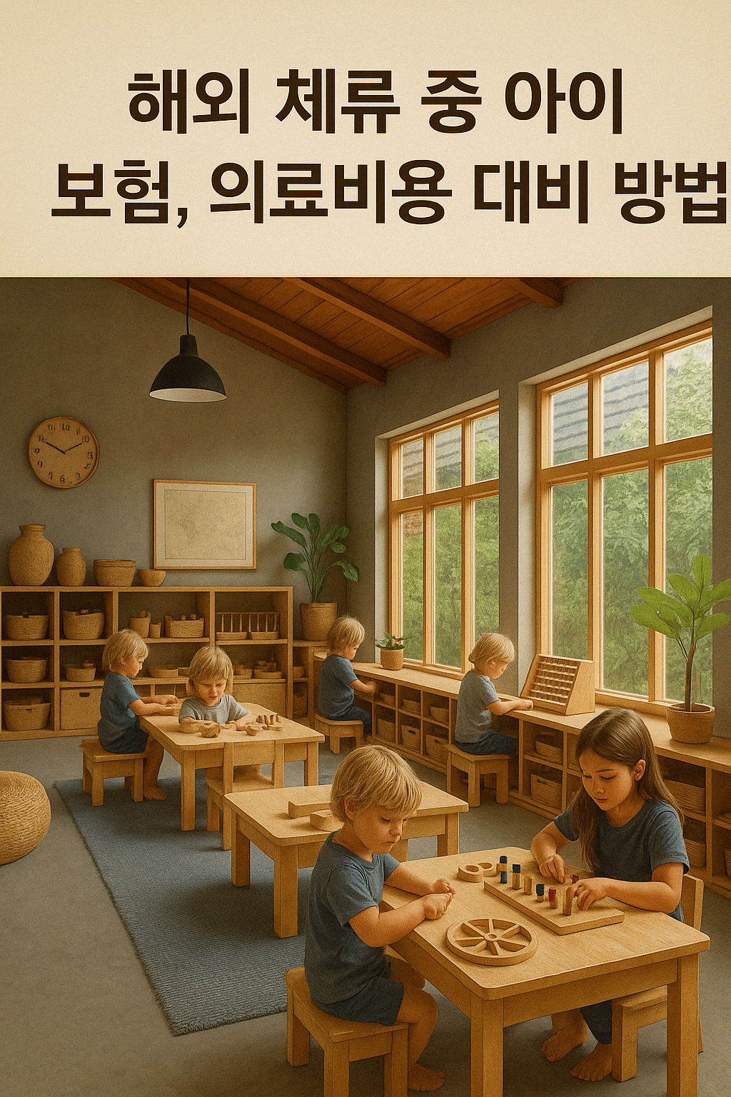 해외 체류 중 아이 보험, 의료비용 대비 방법