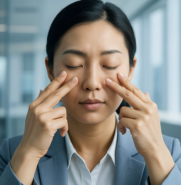 림프 순환을 깨우는 간단한 마사지