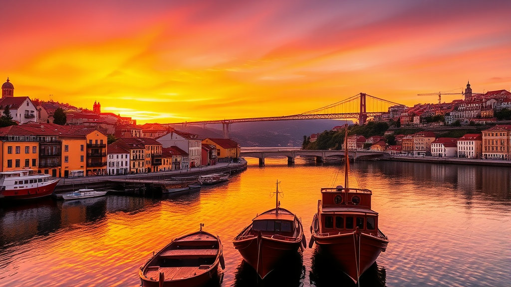 와인과 예술이 흐르는 포르투갈의 항구 도시