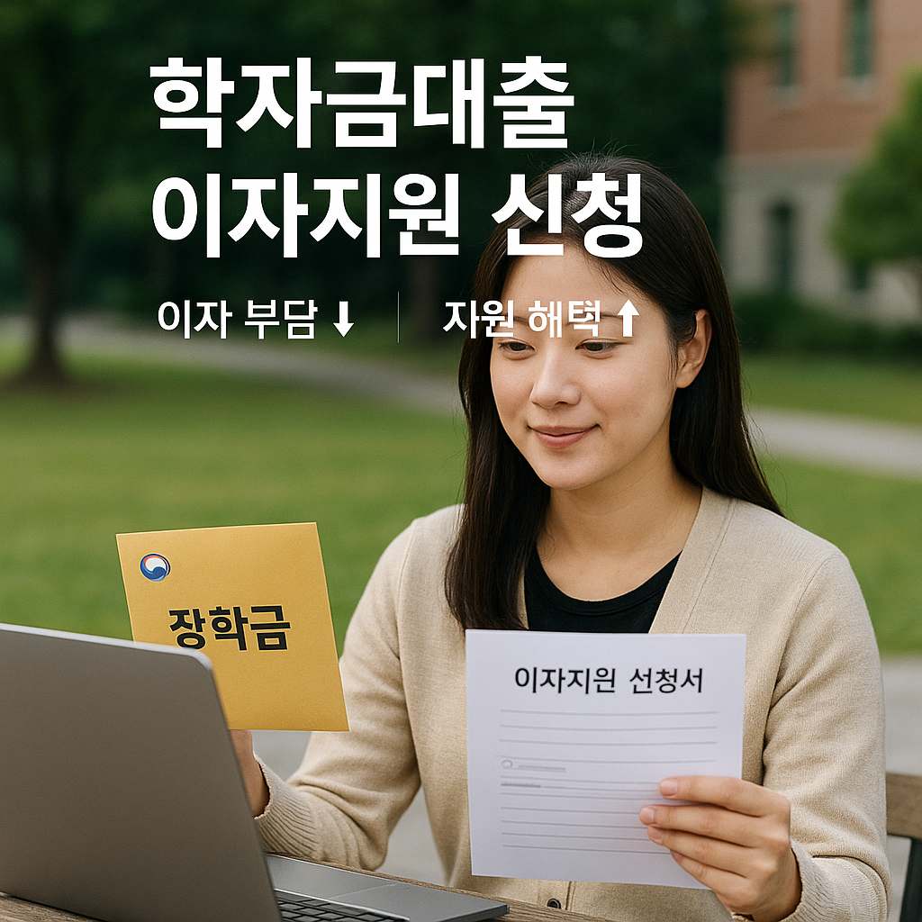 학자금대출 이자지원 신청