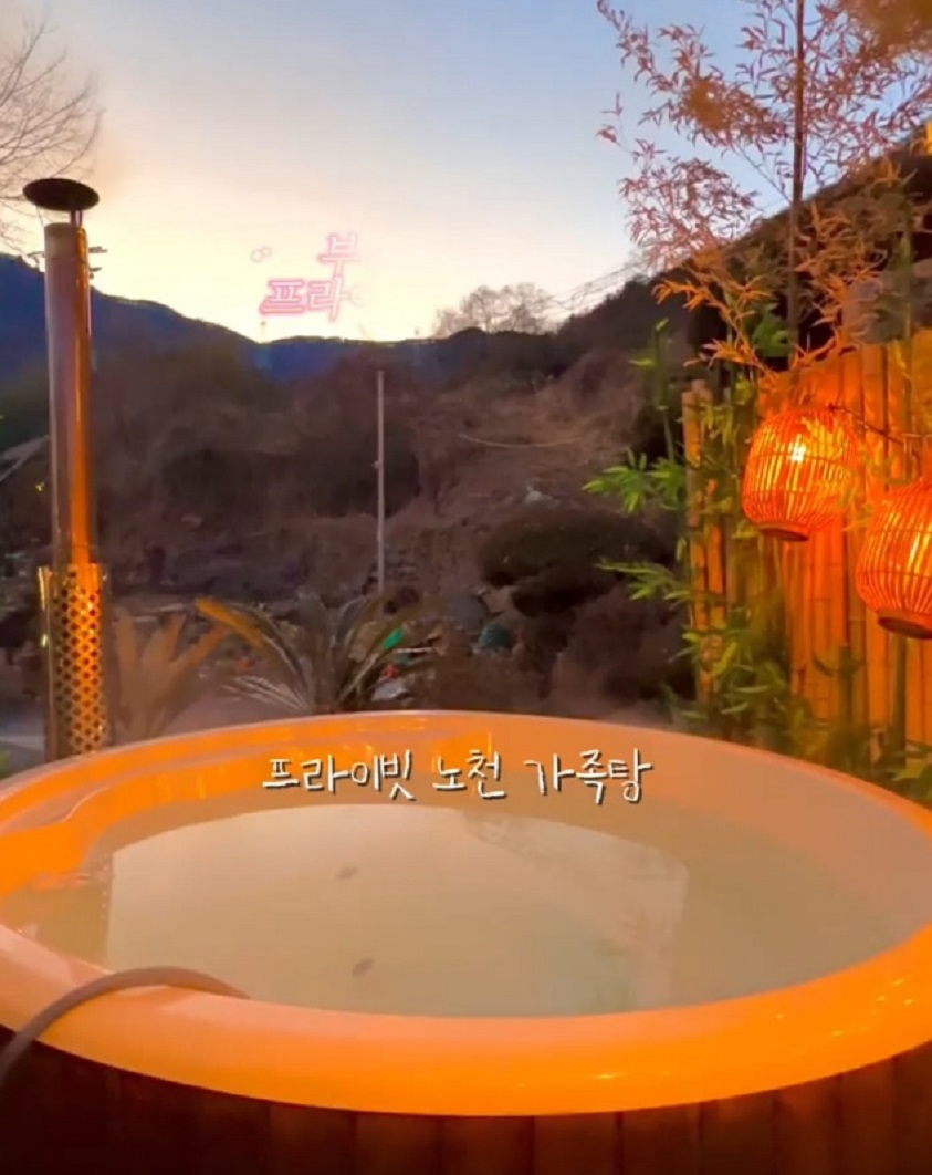 생생정보-가족-노천탕-밀양로그펜션