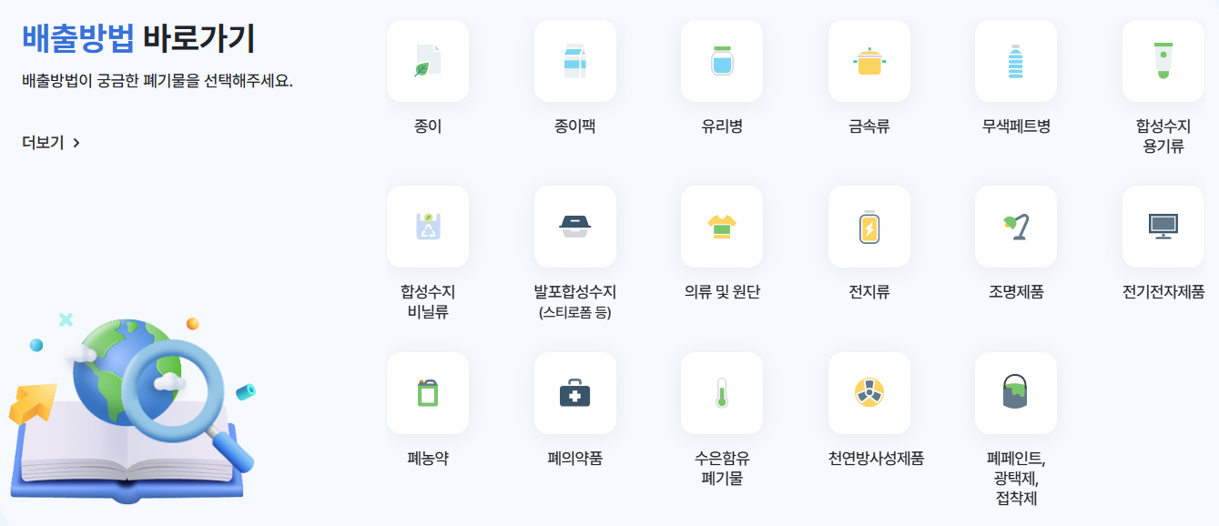 생활폐기물 분리배출 방법 완벽 정리