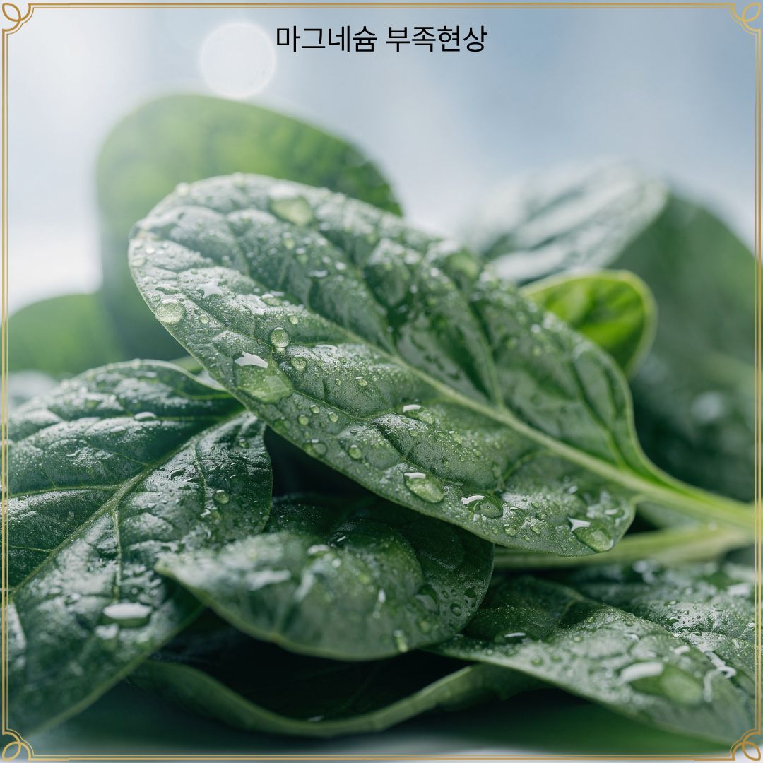 마그네슘 부족현상