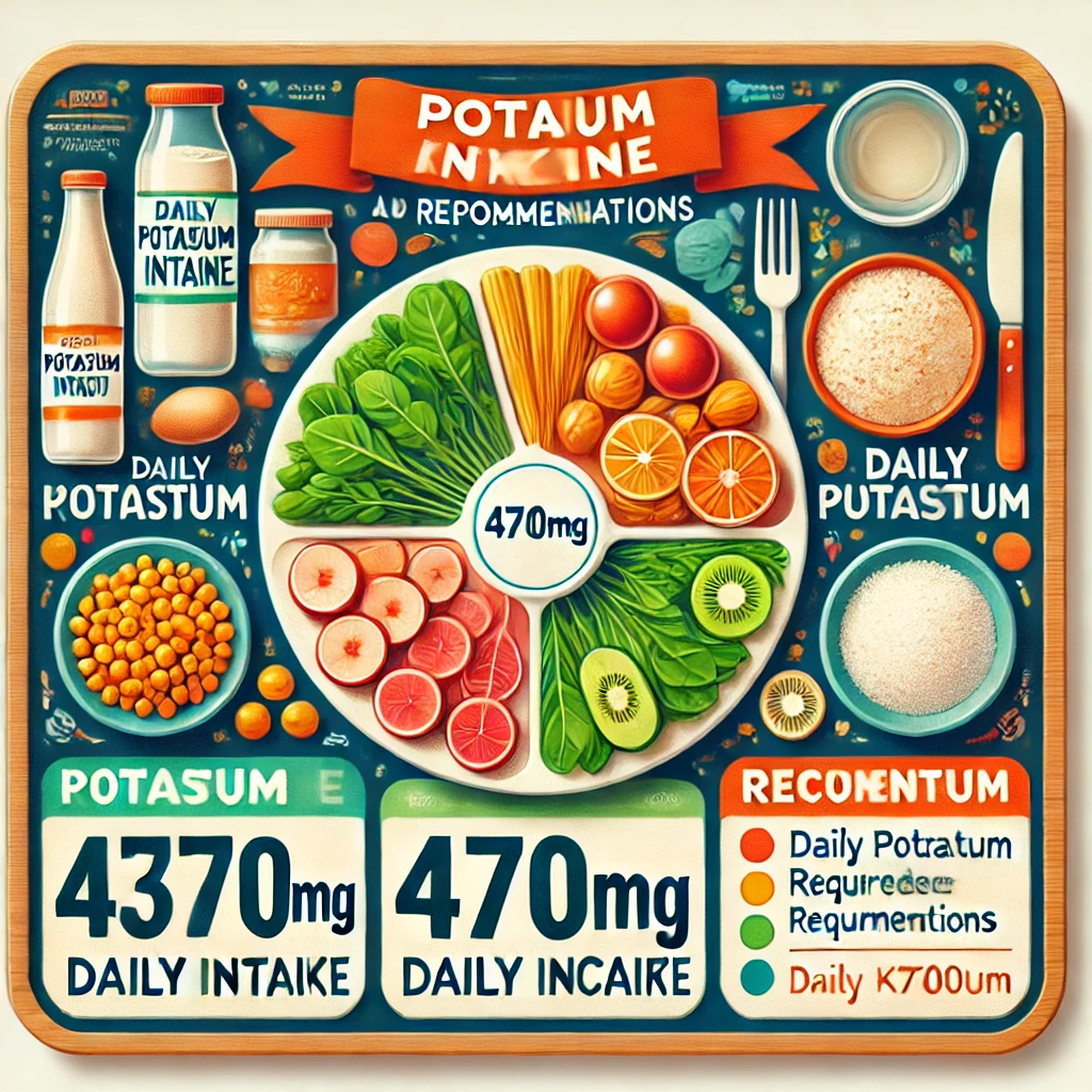 칼륨 섭취 방법과 권장량