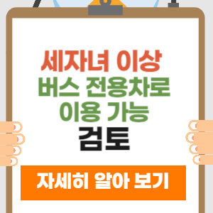 고속도로 버스전용차로 이용