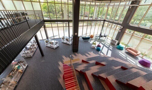 의정부음악도서관 실내 모습