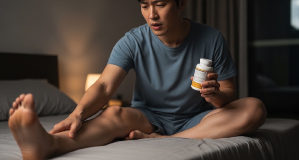 자기 전 복용 고민