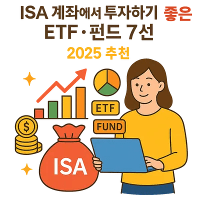 7. ISA 계좌에서 투자하기 좋은 ETF·펀드 7선|2025 추천