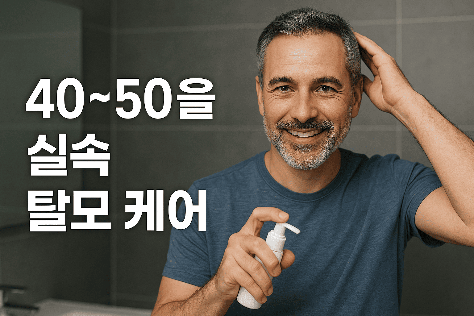 40~50을 위한 실속 탈모 케어: 반드시 알아야 할 핵심 4가지