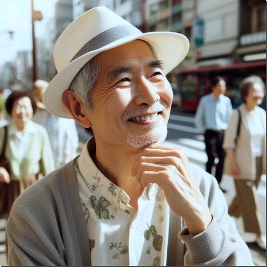 송라 효능 노화 방지, 건강한 노인