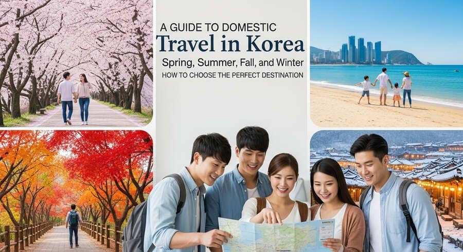 날씨에 따라 떠나는 국내 여행 추천 가이드−사계절별 완벽한 여행지 선택법