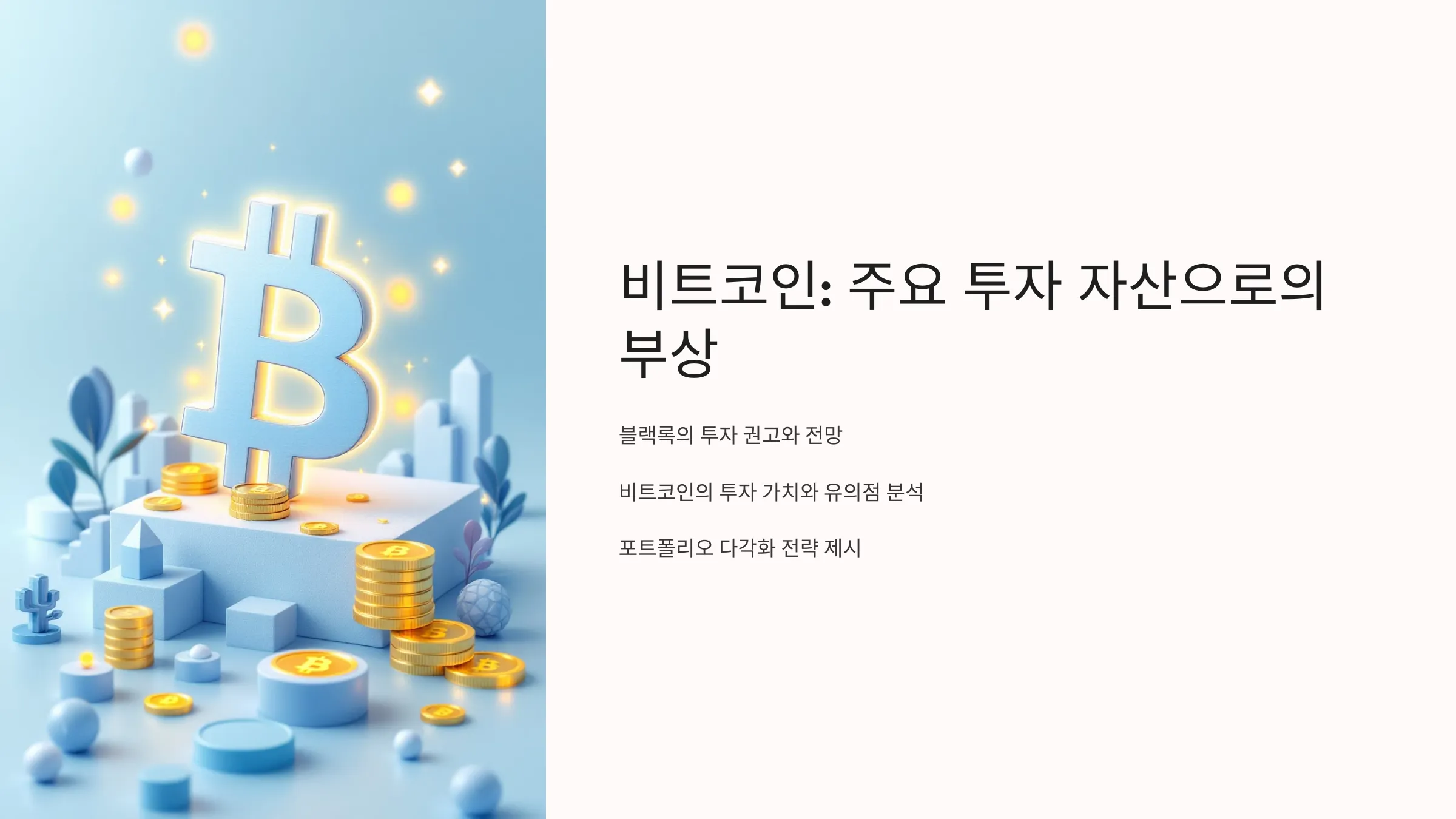 비트코인, 주요 투자 자산으로 자리매김
