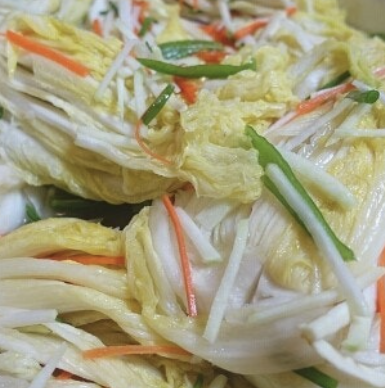 백김치 맛있게 담는법