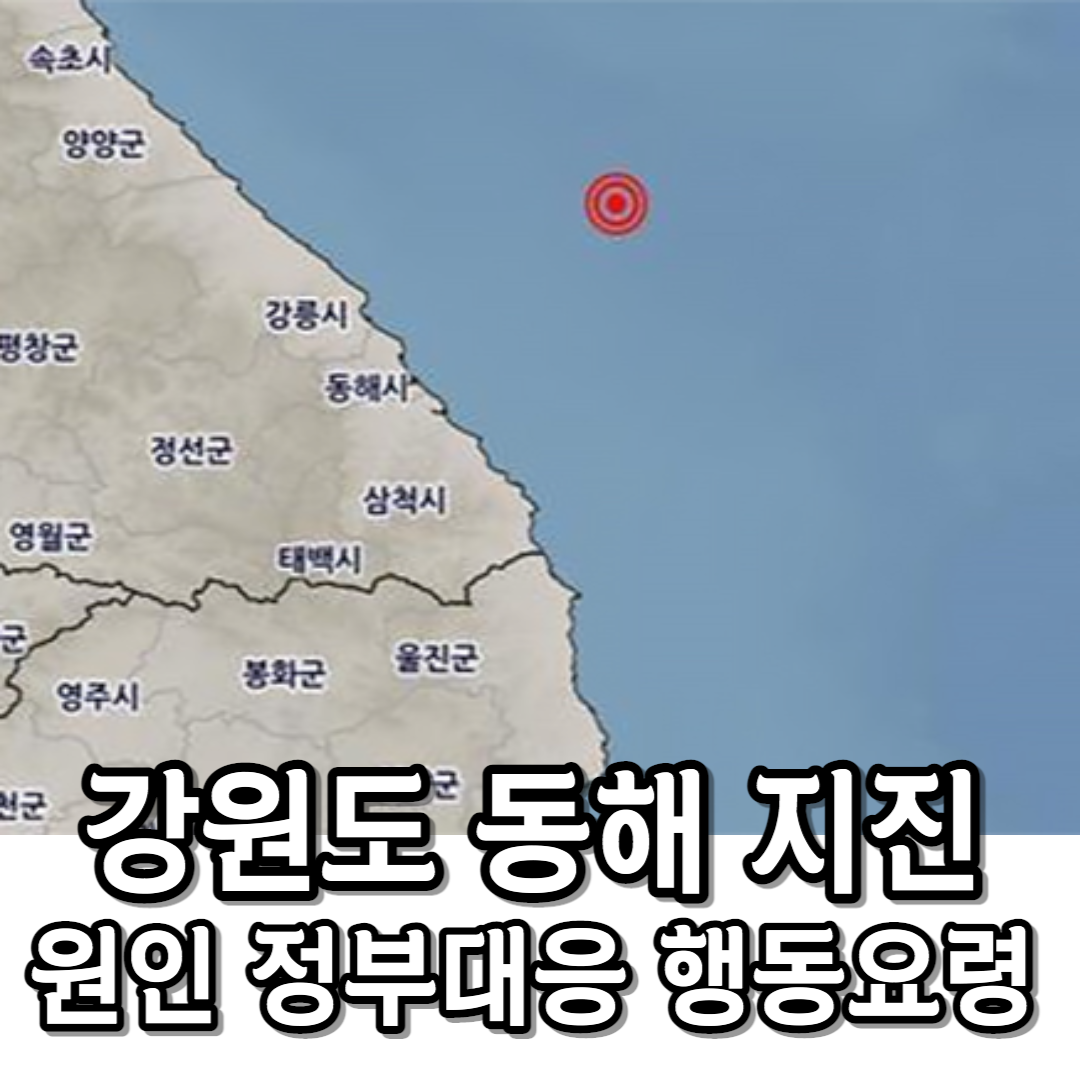 강원도 동해 지진