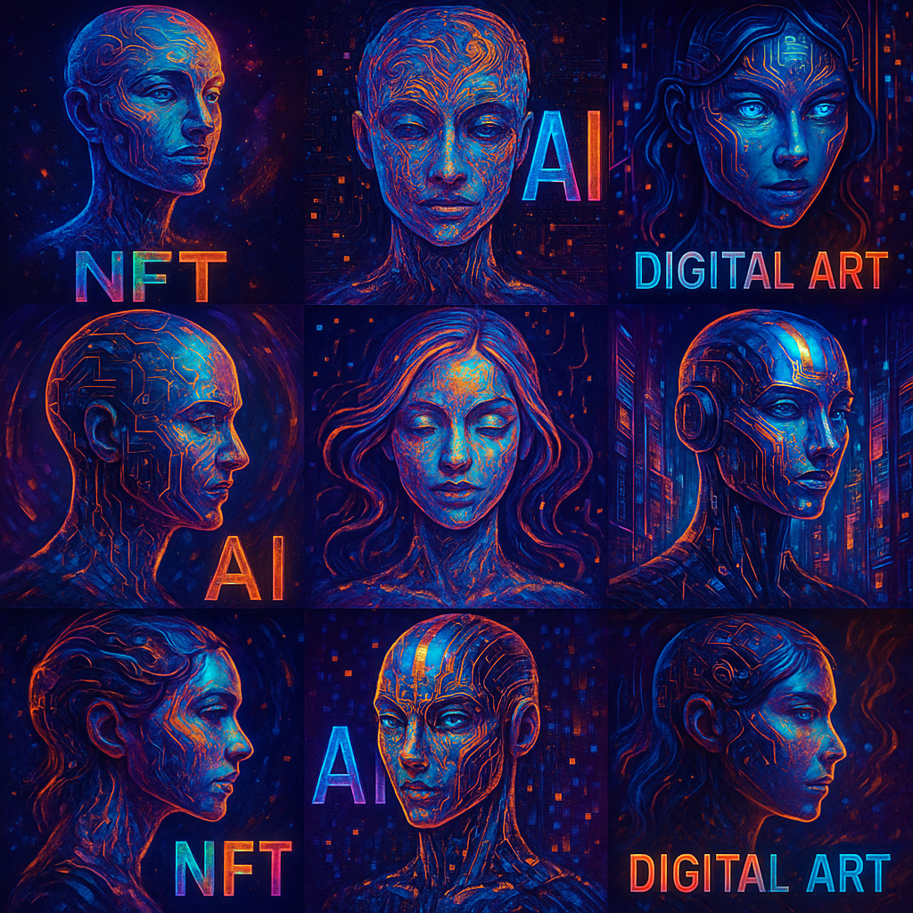 NFT, AI, 디지털아트