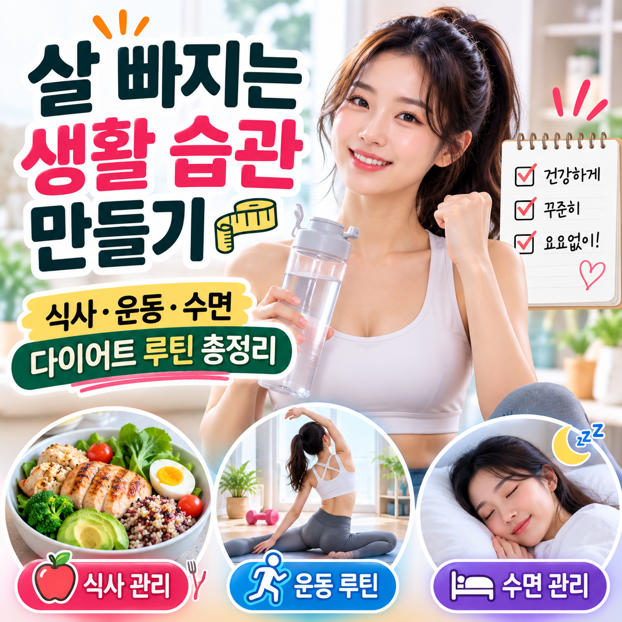 살 빠지는 생활 습관