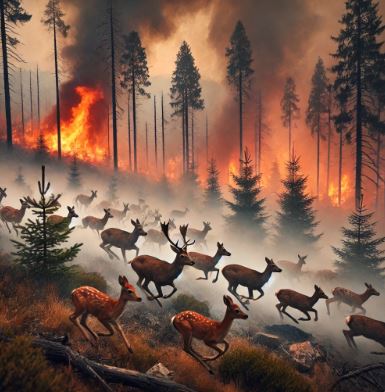 산불 발생 시 대피 요령 10초 안에 움직여야 살아남는다