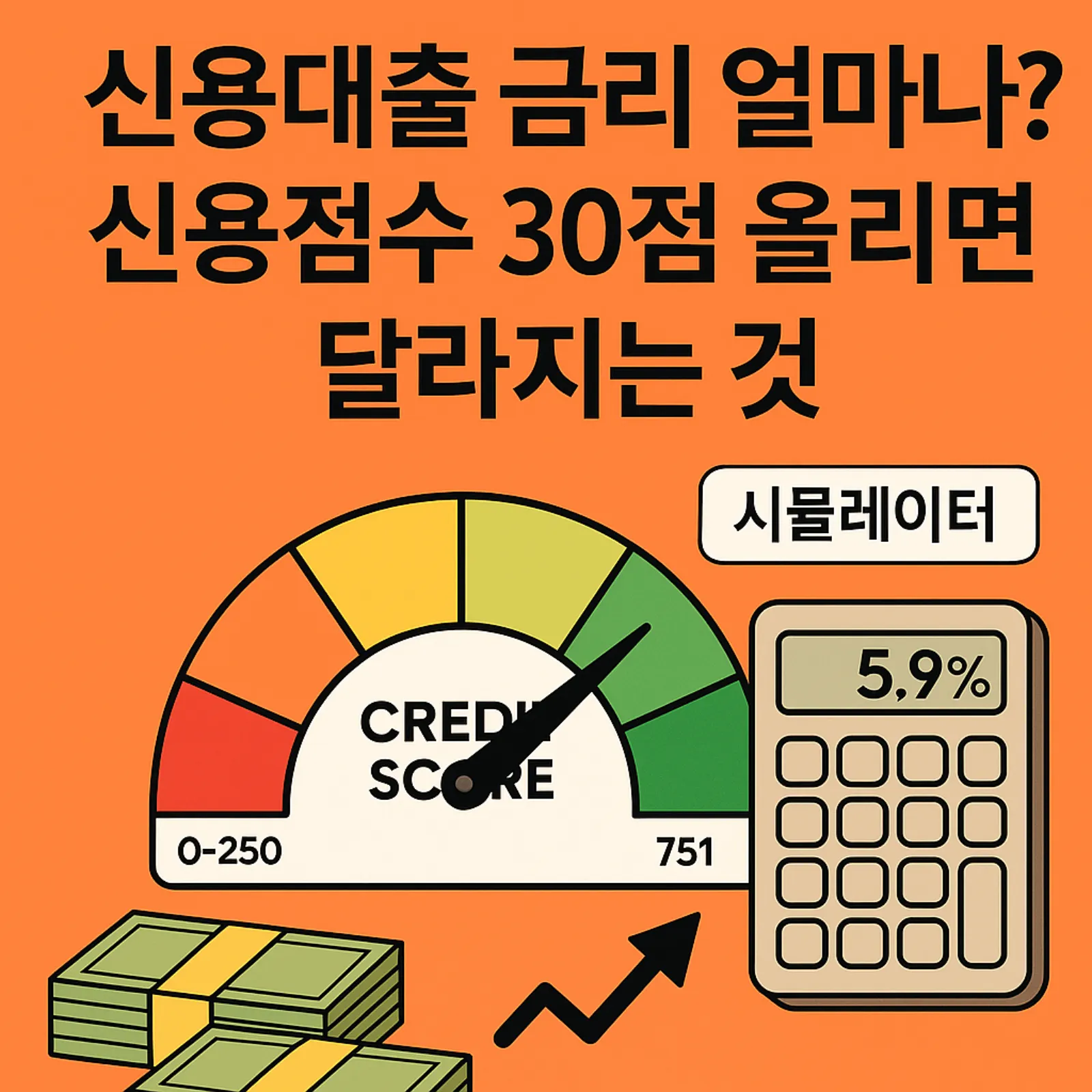 신용대출-금리-얼마-신용점수-30점-올리면-달라지는-것-썸네일