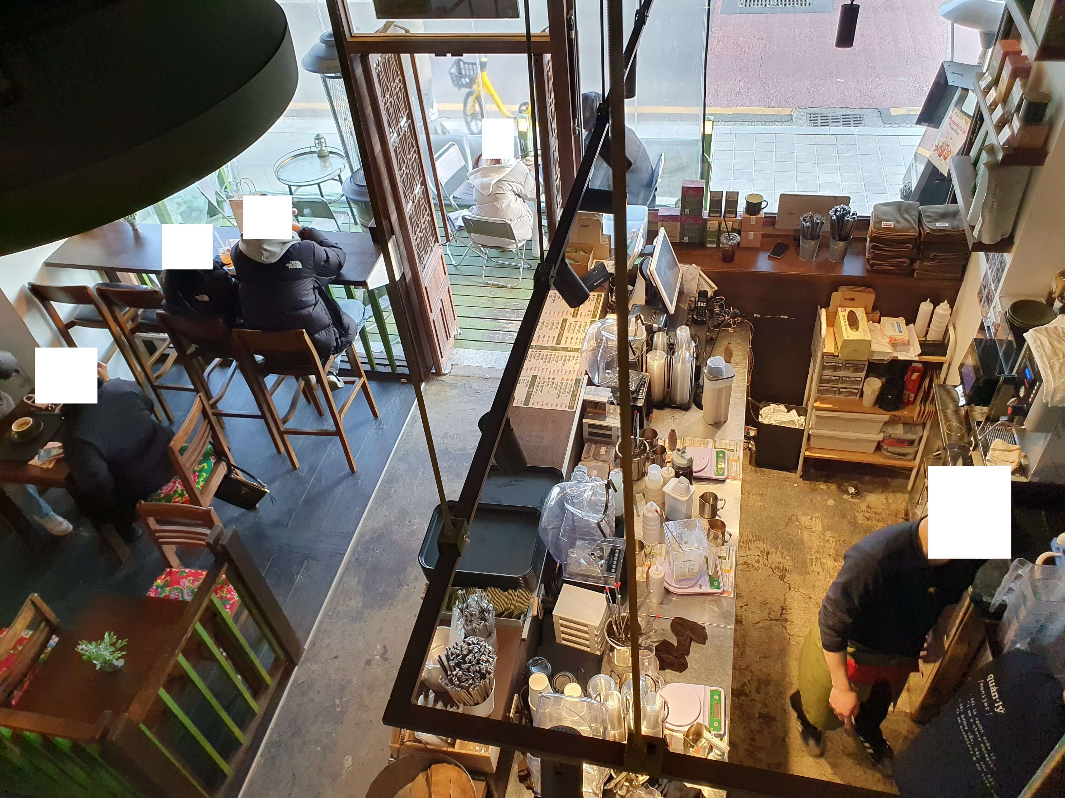 민락동(광안리해수욕장) 까페 콩카페-까페 내부 1층