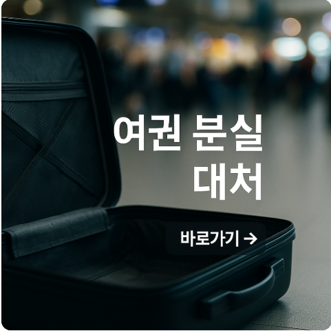 여권 분실 시 대처 방법 및 여권재발급 절차 총정리