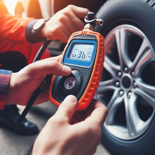 타이어공기압점검