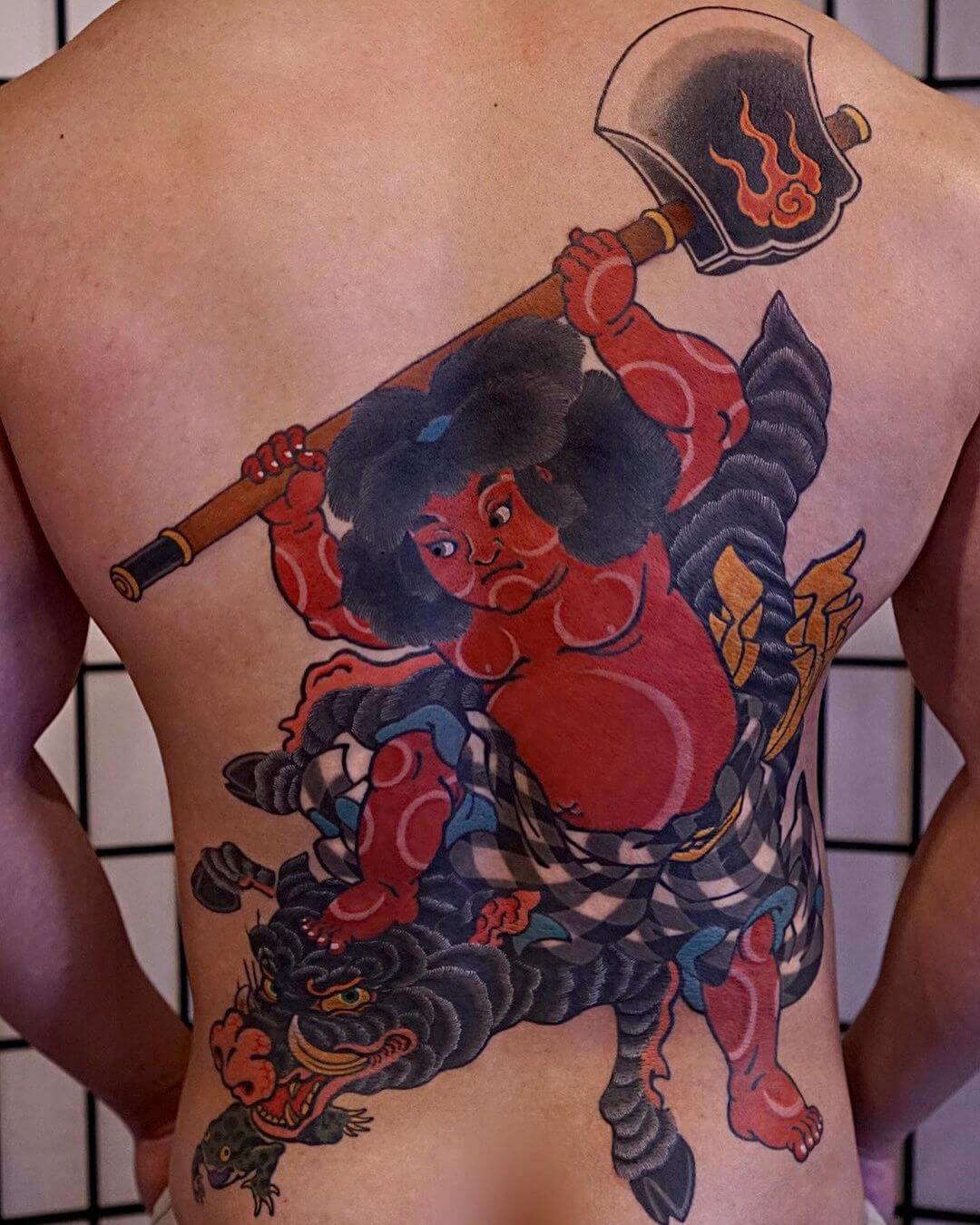 킨타로를 주제로 한 작품 Done by Amar Goucem (왼) Baki (오)