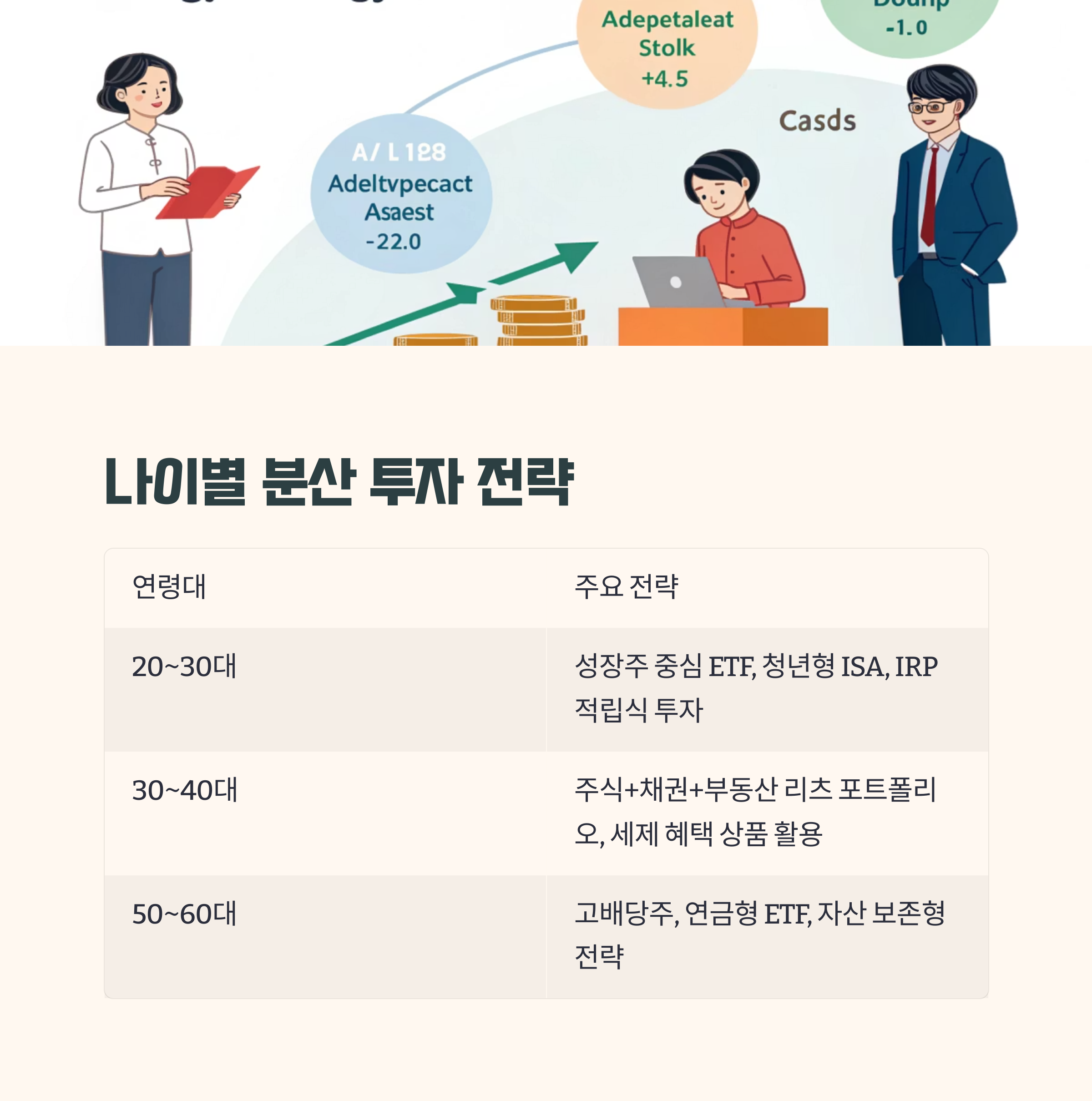 나이별 분산 투자 전략