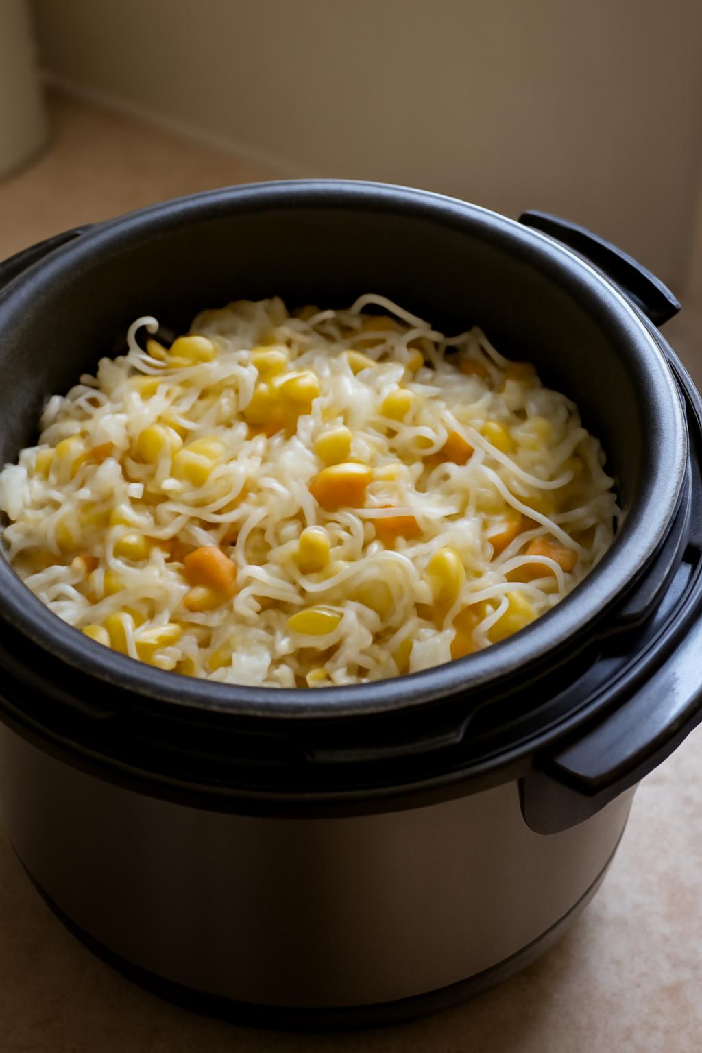 전기 압력솥 콩나물밥