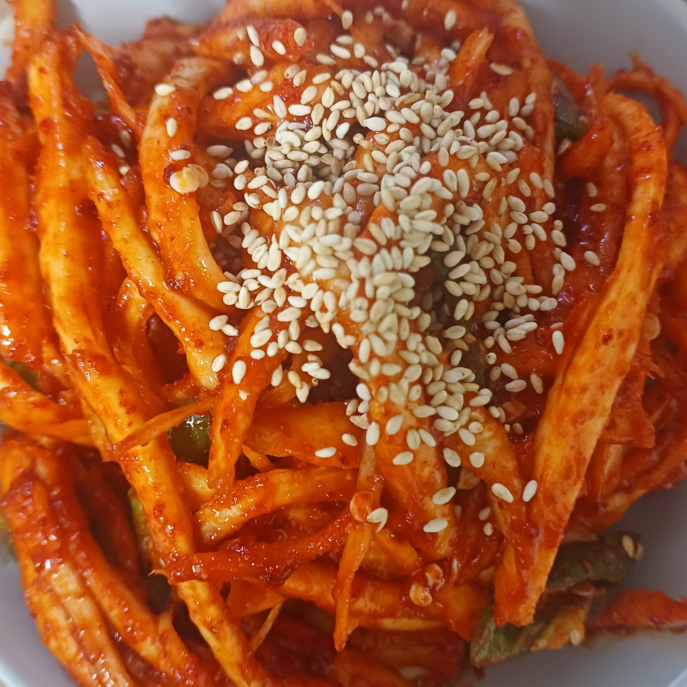 도라지 무침