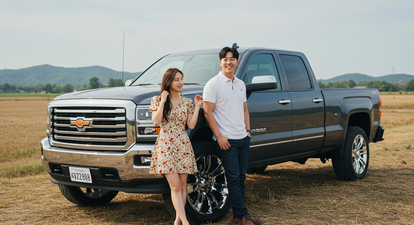 1톤 전기 화물차