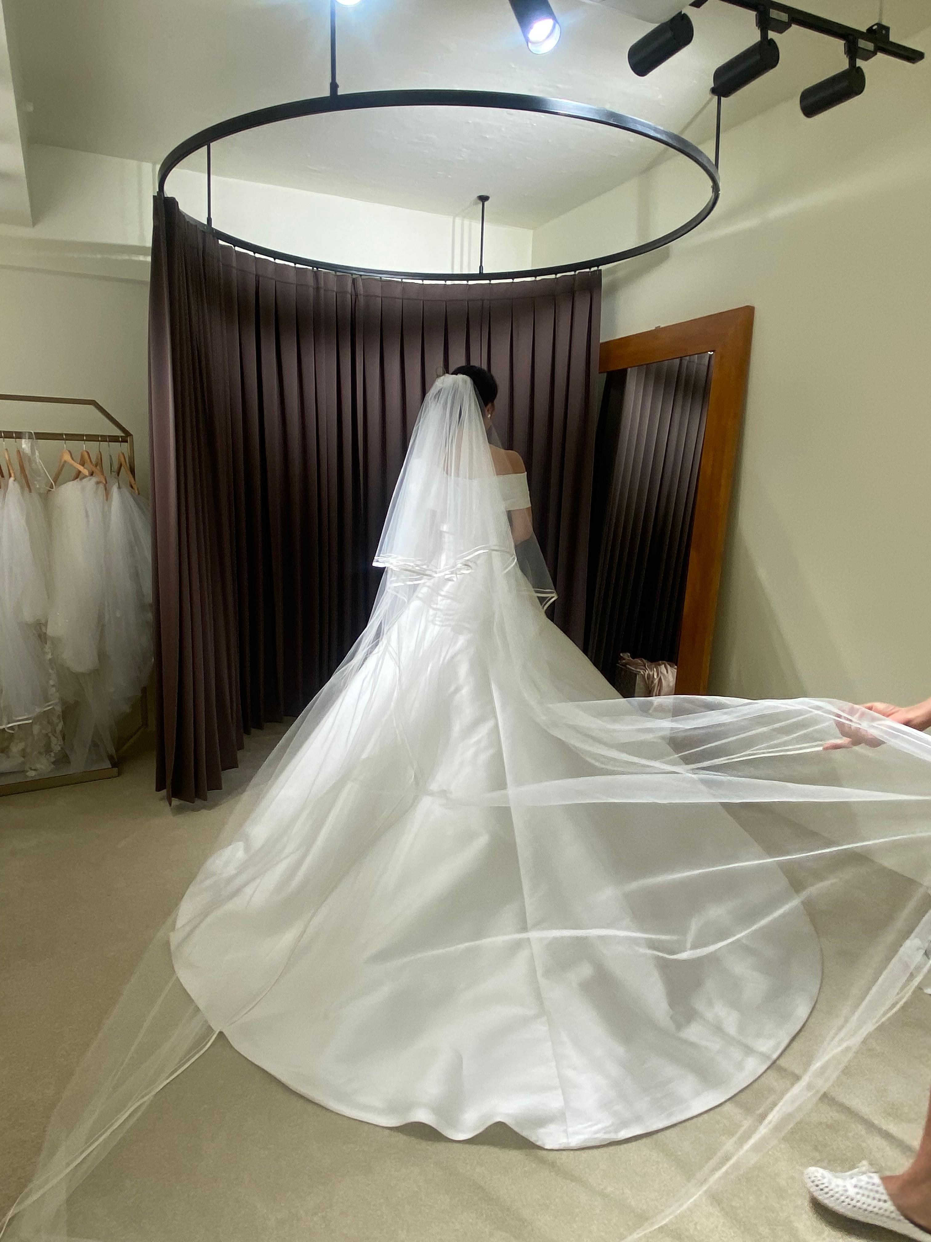 크리아뜰리에 본식 드레스투어 후기 촬영가능 야외촬영드레스 실크드레스