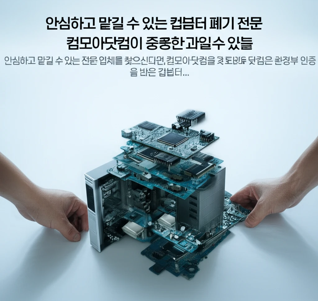 컴퓨터 버릴 때 꿀팁! 환경도 지키고