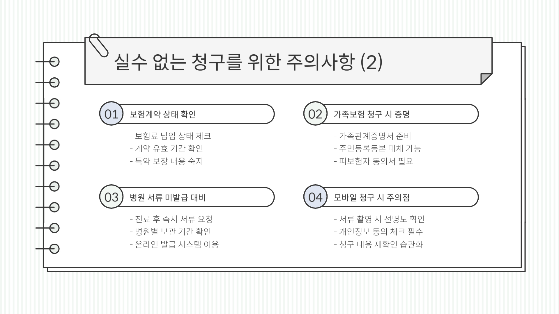 우체국 실비보험