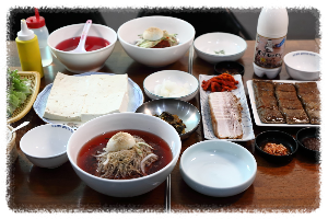 범바우막국수 
