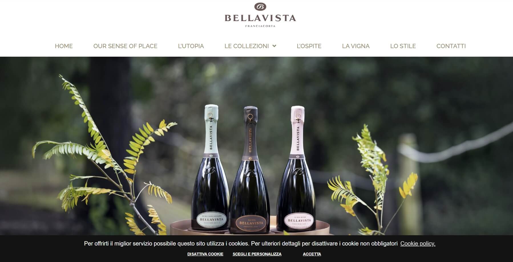 벨라비스타 알마 그랑 뀌베 브뤼 프란치아코르타｜Bellavista Alma Gran Cuv&eacute;e Brut Franciacorta, Italy