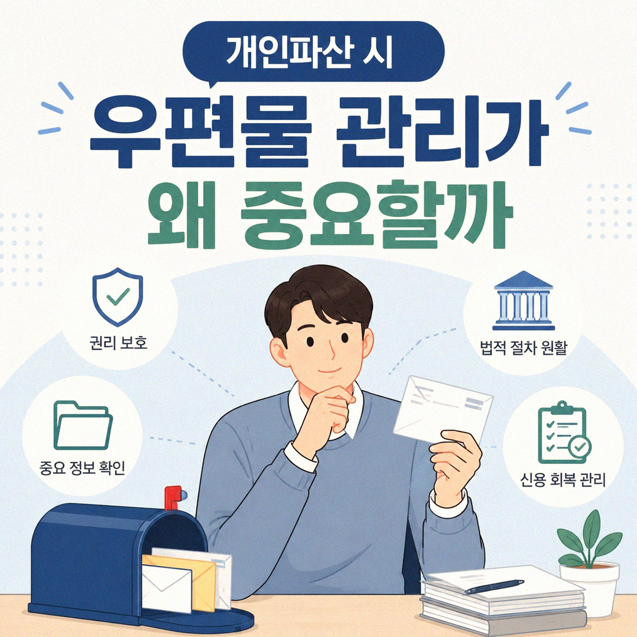 개인파산 시 우편물, 어떻게 관리해야 할까
