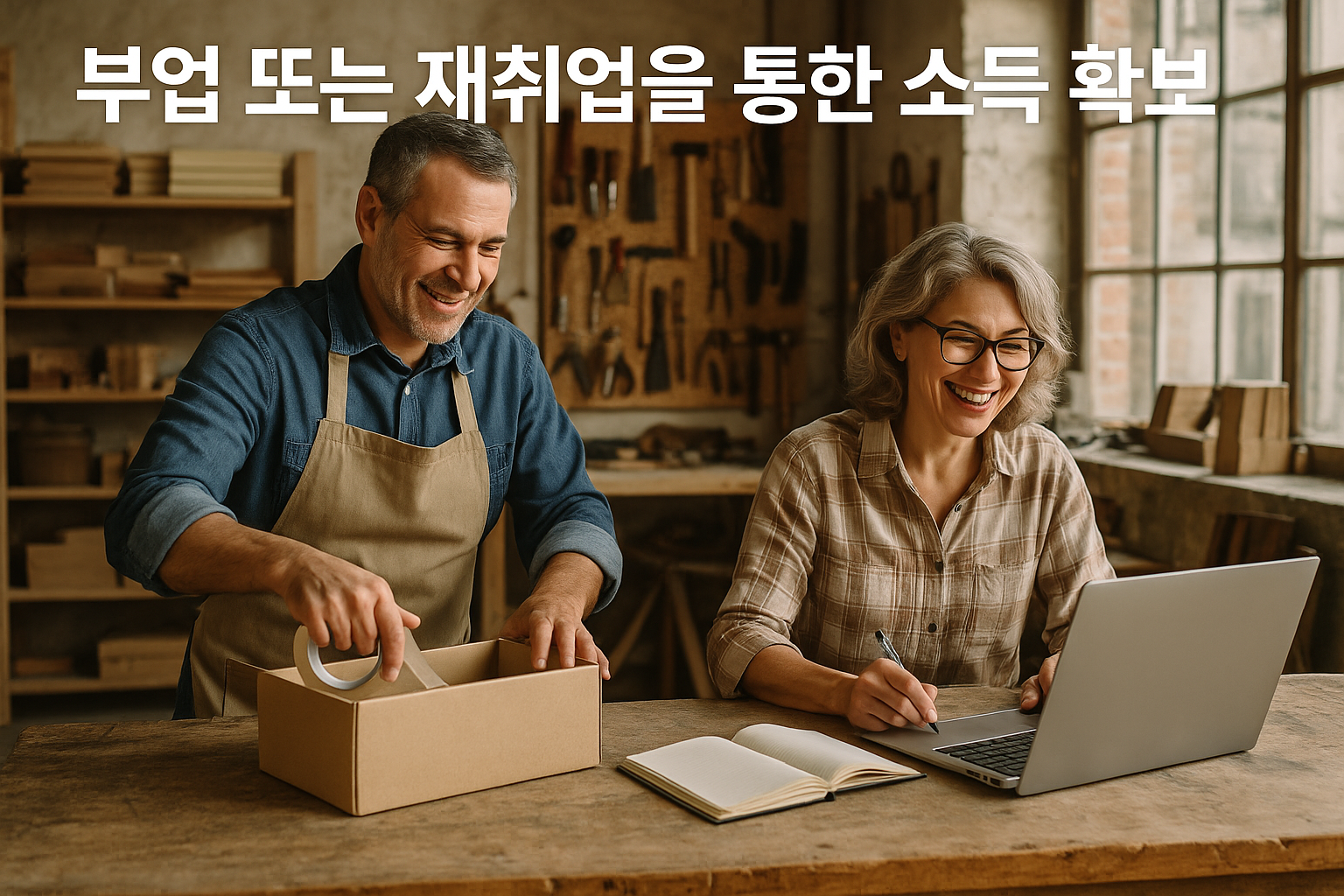 연금 외 소득원 확보: 부업과 재취업