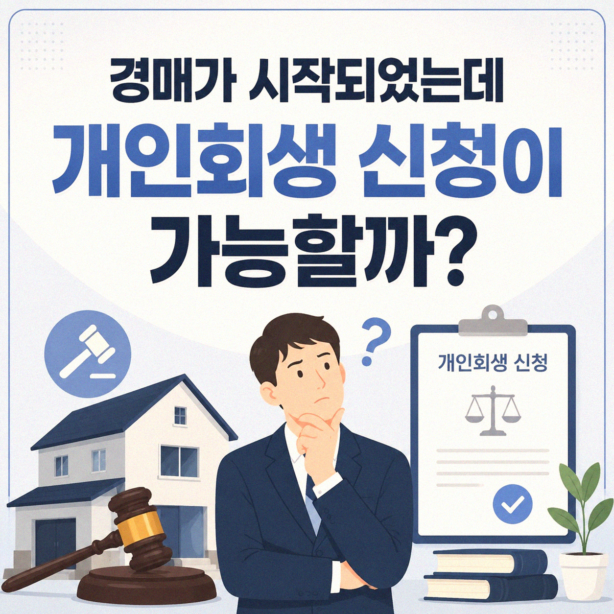 경매 넘어간 집, 회생 신청 가능한가요?
