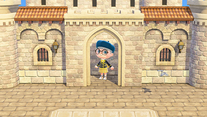 동물의 숲 유럽풍 성 만들기