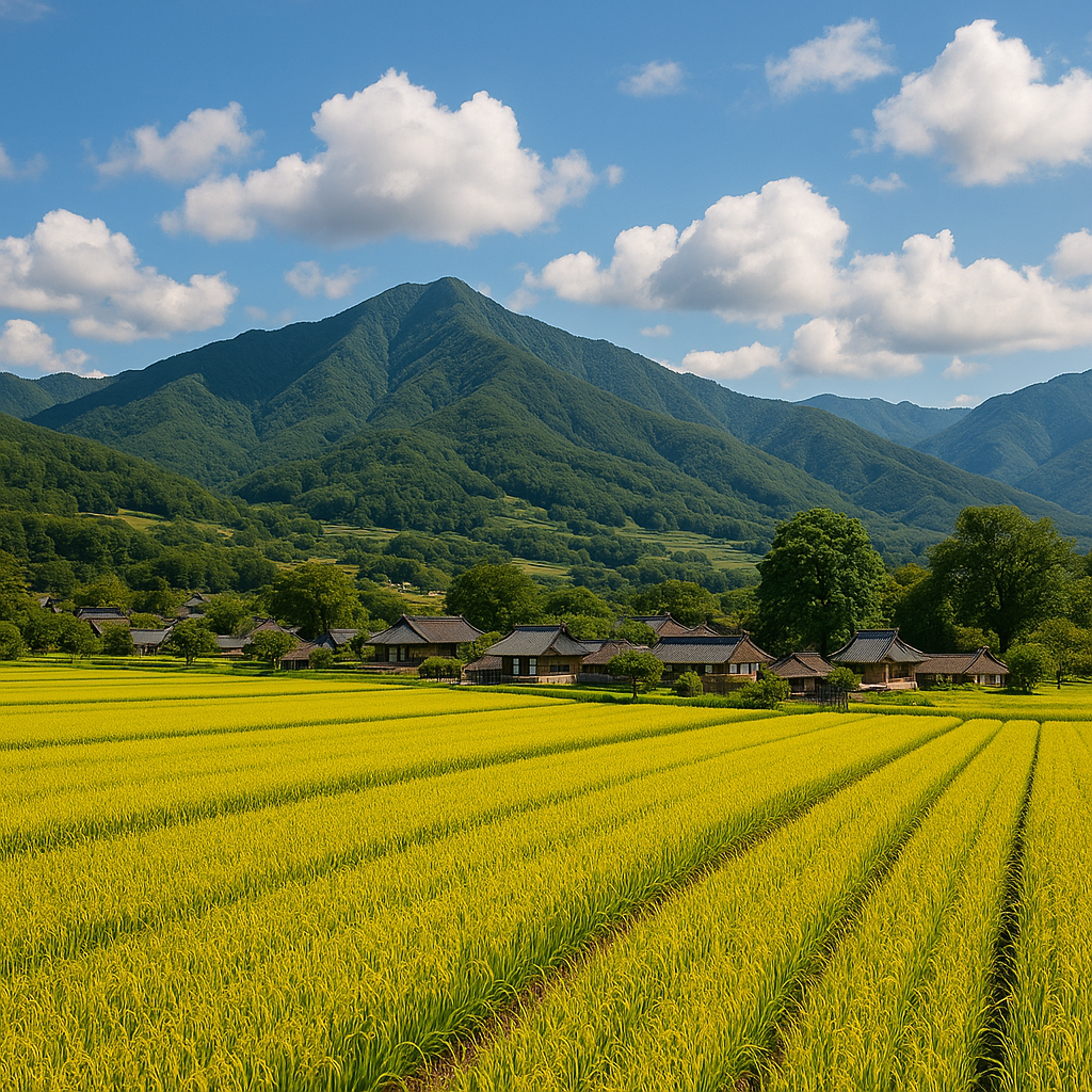 경남 하동 평사리 마을