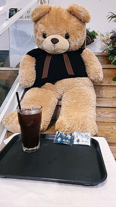 시로이-코이비토-곰인형