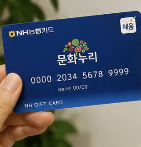 문화누리카드 온라인사용처 조회방법