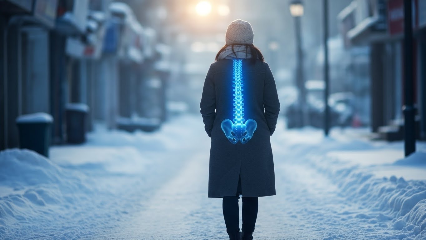 겨울철 '이 자세'로 걷다간 허리 망가집니다! 척추 건강 보행법