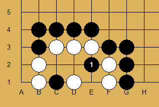 흑 1: 첫 수의 급소