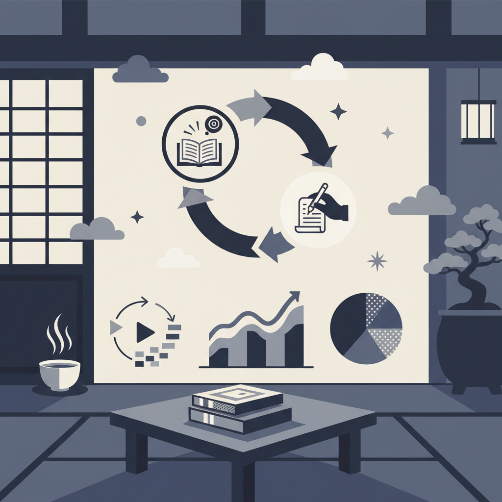 執筆者後記に関する統計・生理メカニズム・対策を示す政策リポート用インフォグラフィック