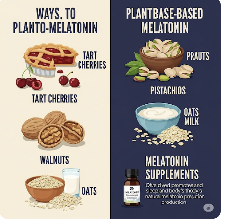 식물성 멜라토닌이 주목받는 이유: 불면증부터 부작용 걱정까지 해결! 관련 사진