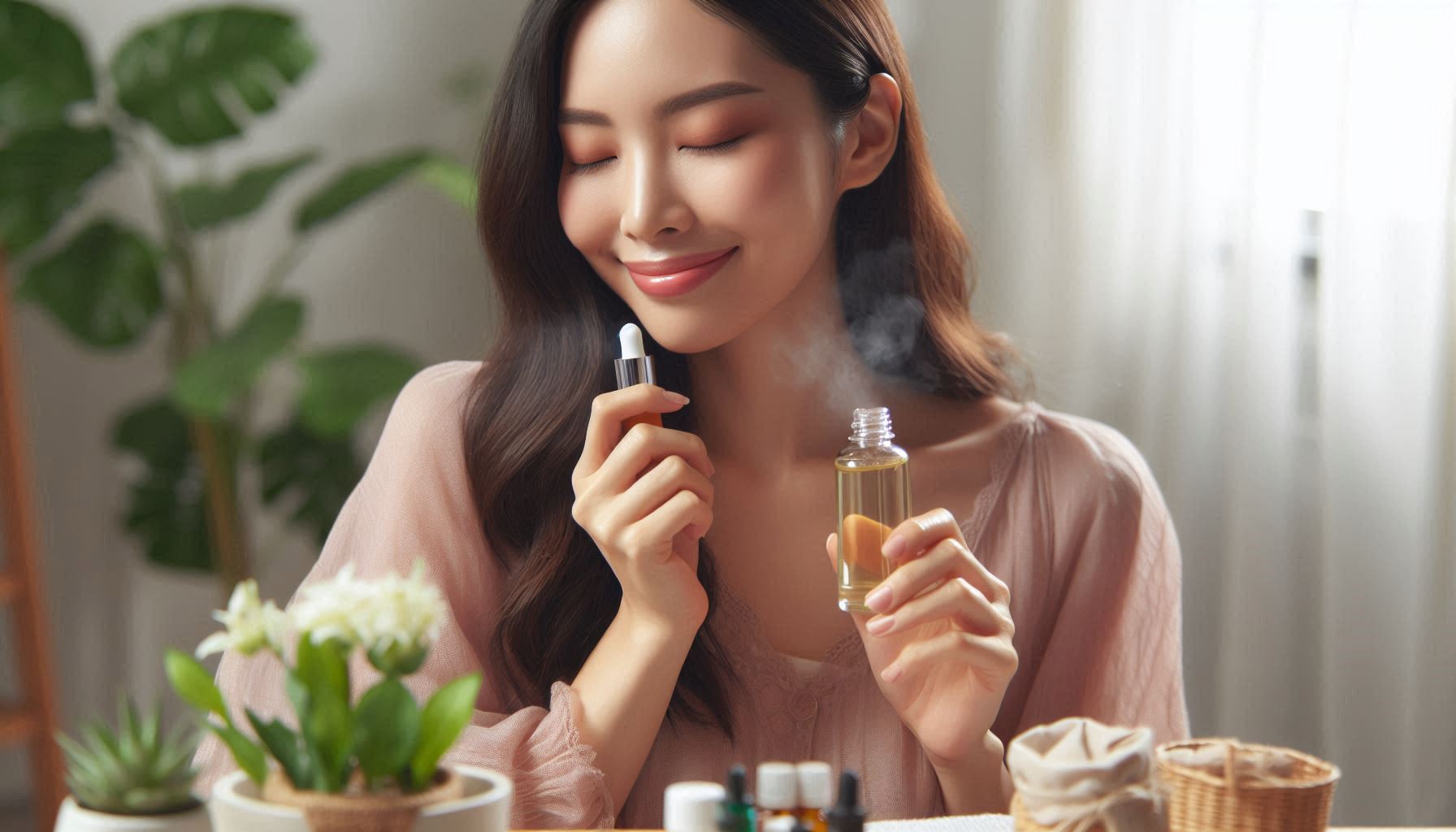 아로마오일과 호흡